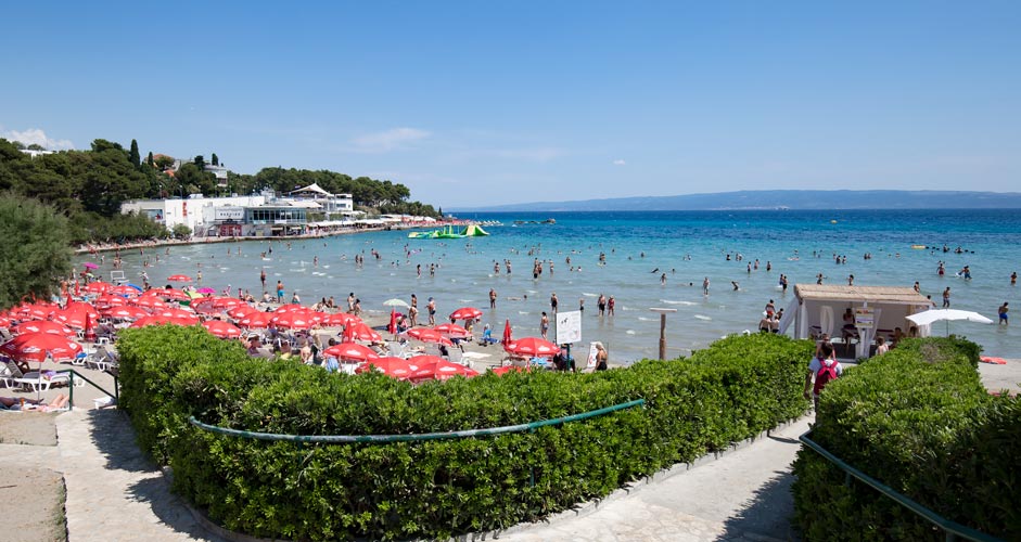 Bacvice beach in Split