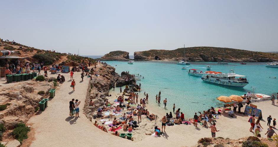 Blue Lagoon in Comino