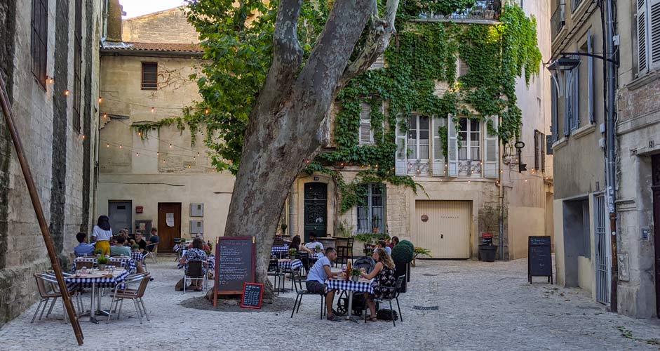 City center Avignon