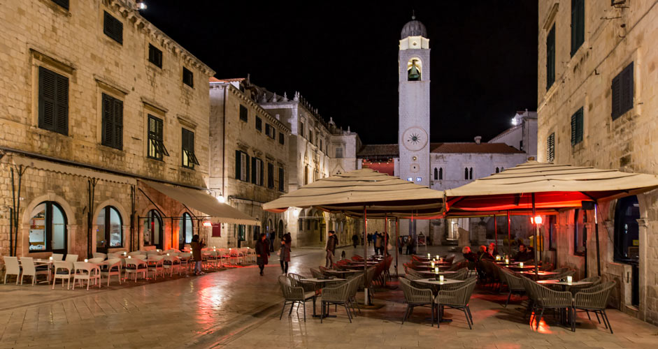 Stradun and Clock Tower