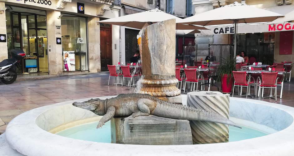 Nimes crocodile
