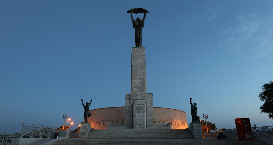 Millennium monument at Gellert Hill