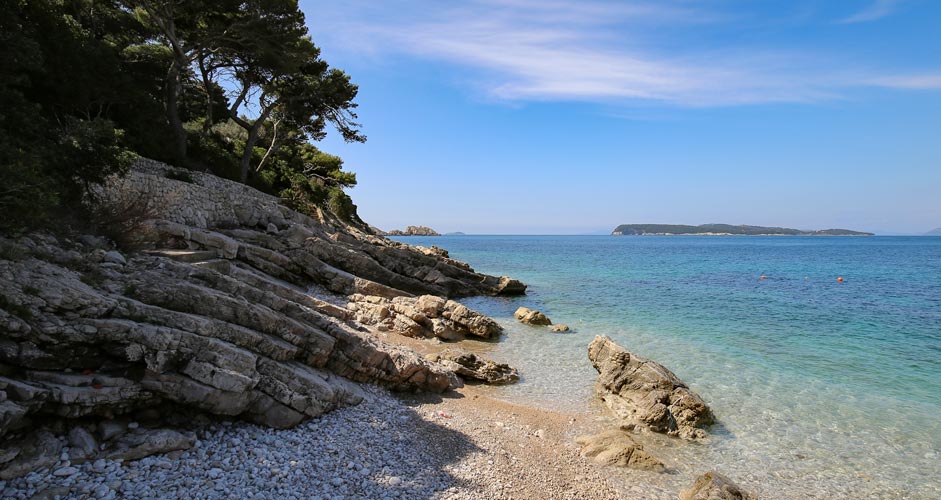 Dubrovnik scenery photoshopped