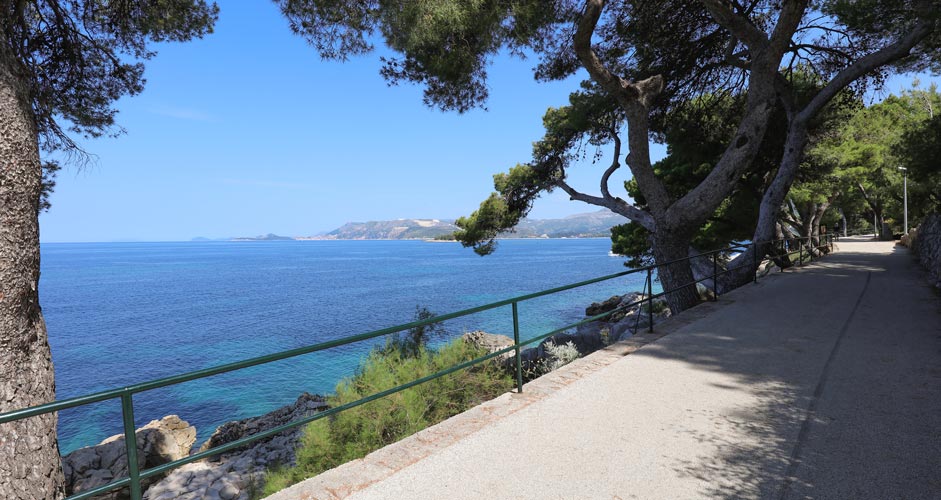 Seaside promenade