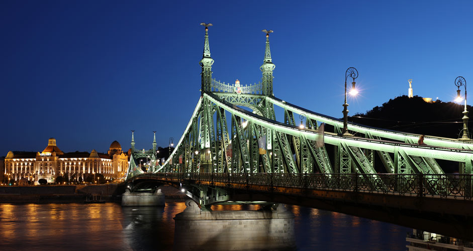 Liberty Bridge in Budapest
