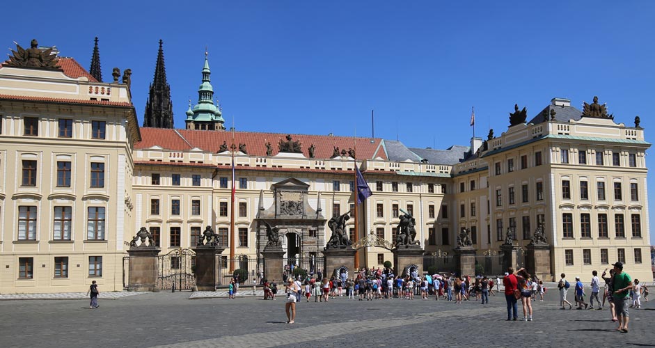 Prague Castle main gate