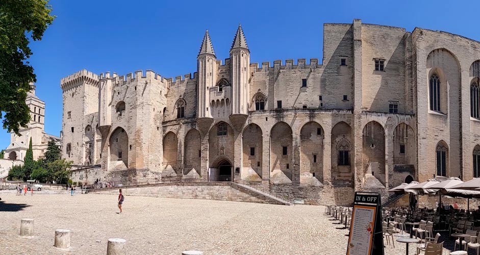 Palace of the Popes in Avignon