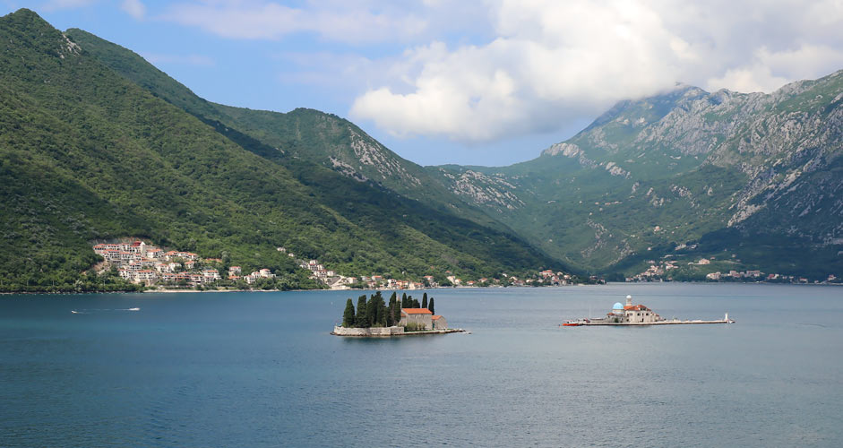 Perast islands