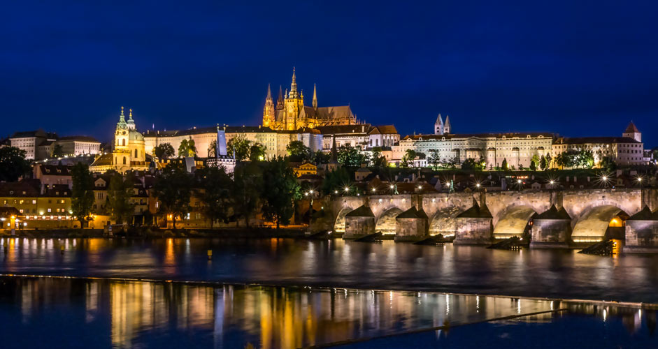 Prague Castle and the St. Vitus Cathedral