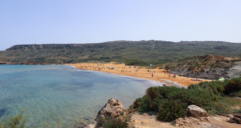 Ramla Bay - Beaches in Malta