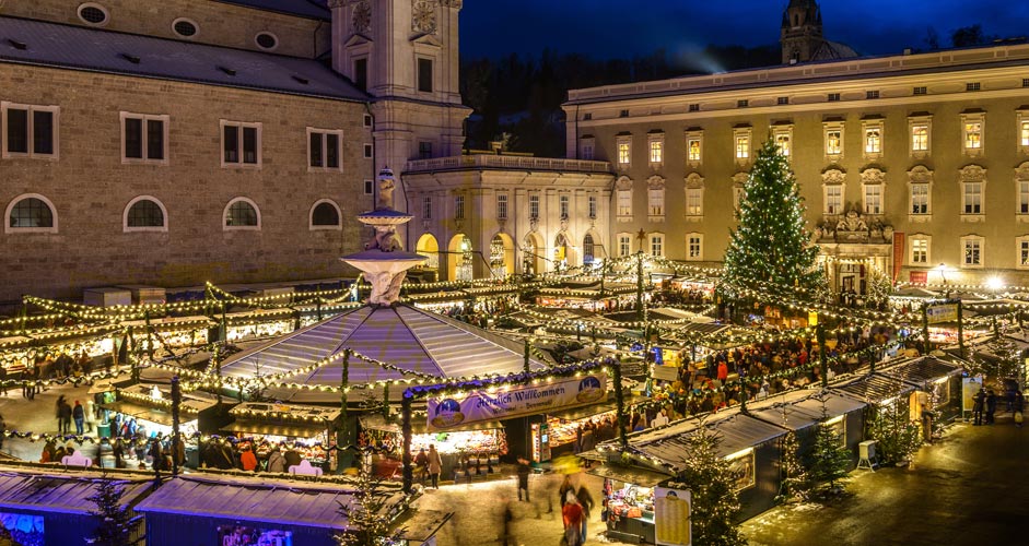 Christmas market in Salzburg