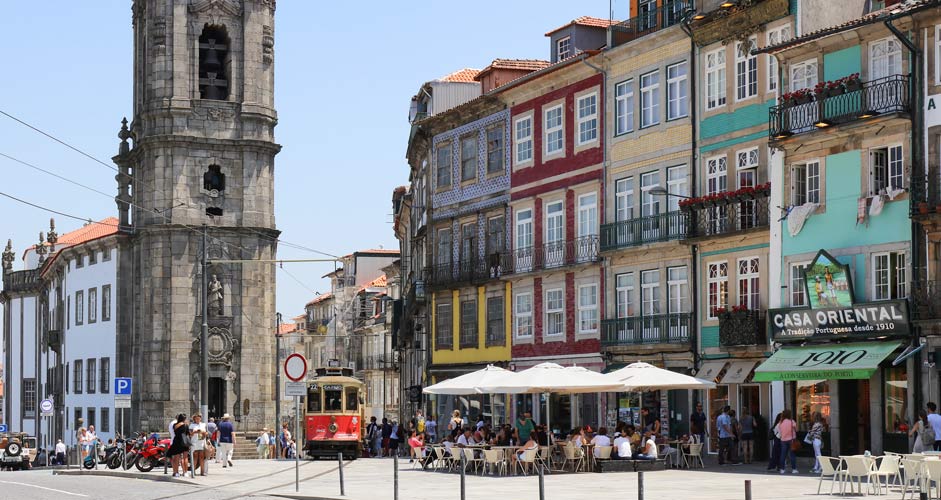 Tram in Porto