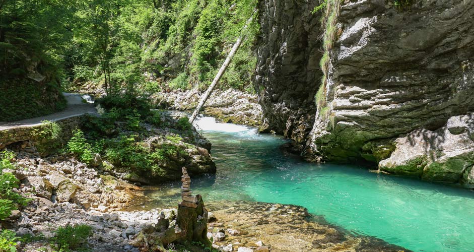 Vintgar gorge near Bled