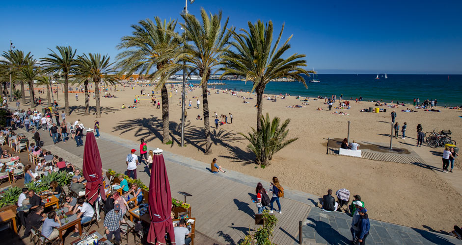 Barcelona beach