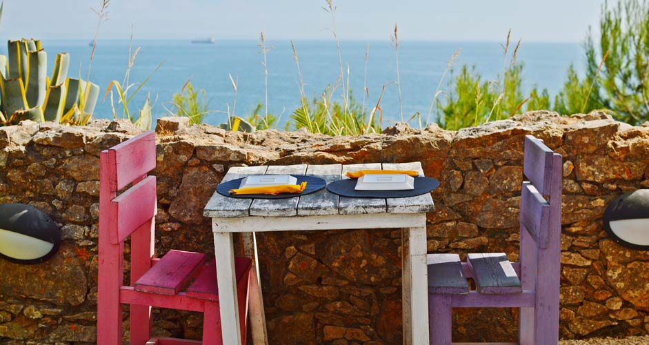 The restaurants of Casa da Guia in Cascais