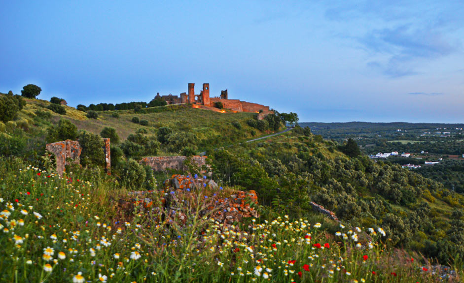 The castle of Montemor-o-Novo