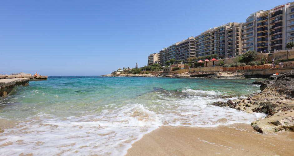 Sliema is great for Shopping, Sightseeing Cruises and Sunbathing