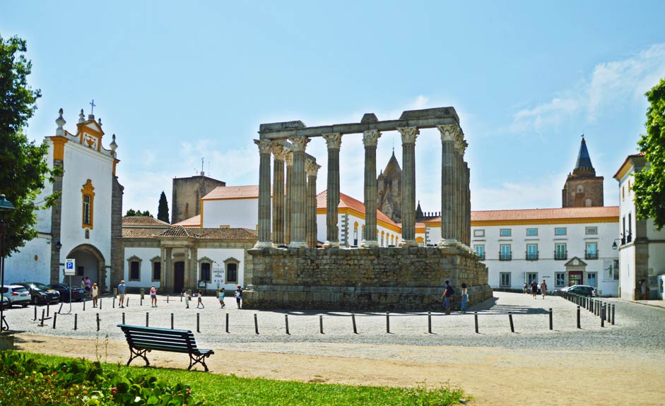 The Roman Temple of Évora