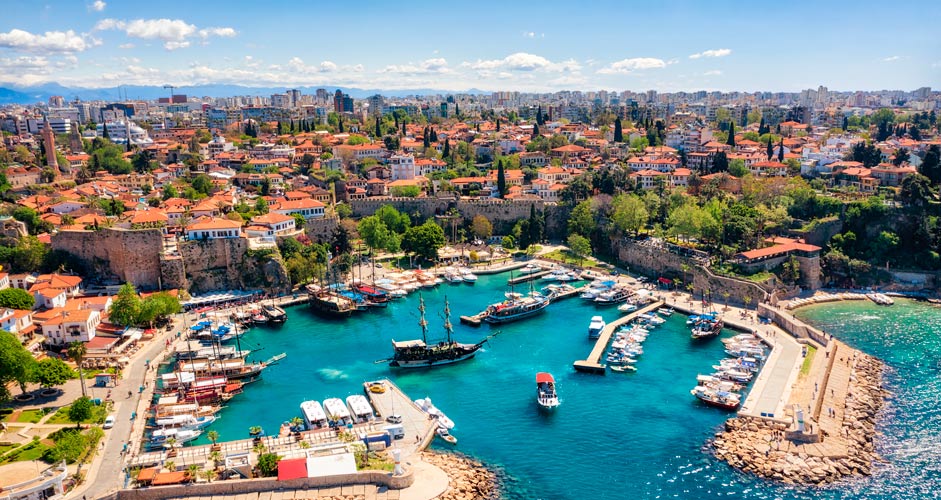 Antalya harbor