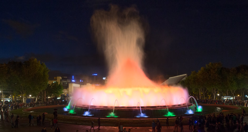 Magic Fountain in Barcelona
