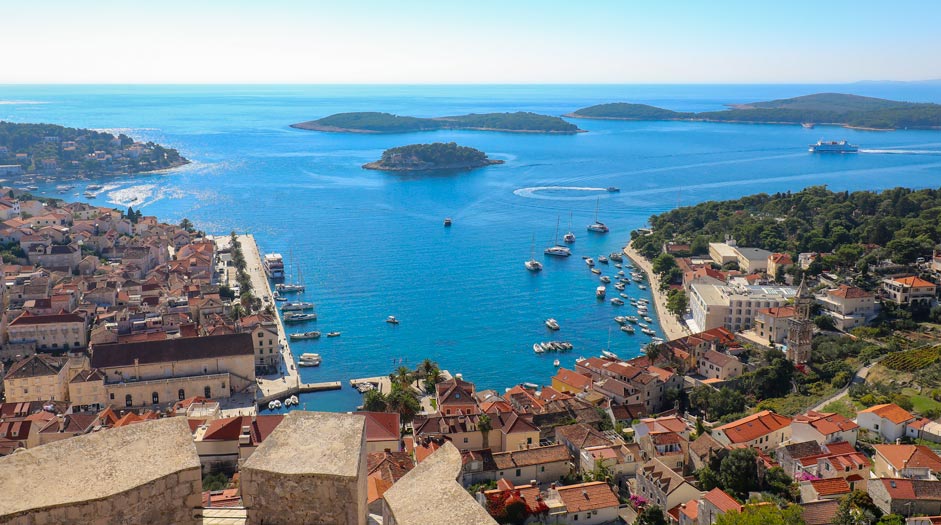 The city of Hvar.