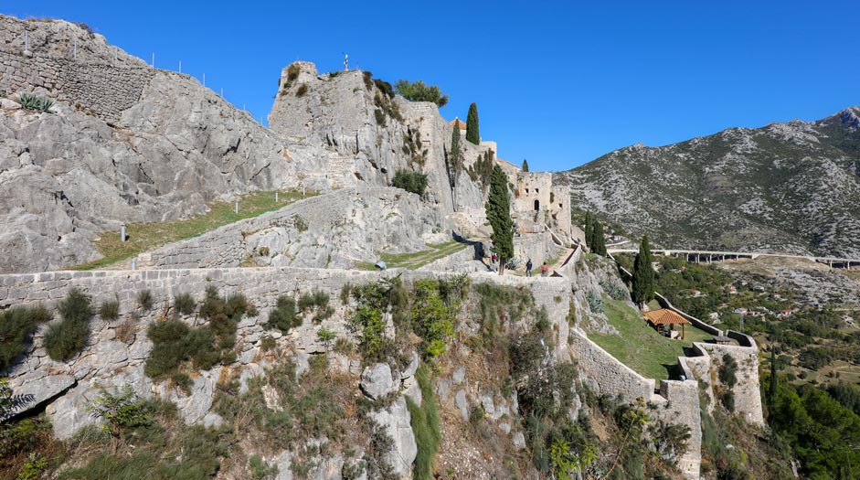 The Klis fortress.