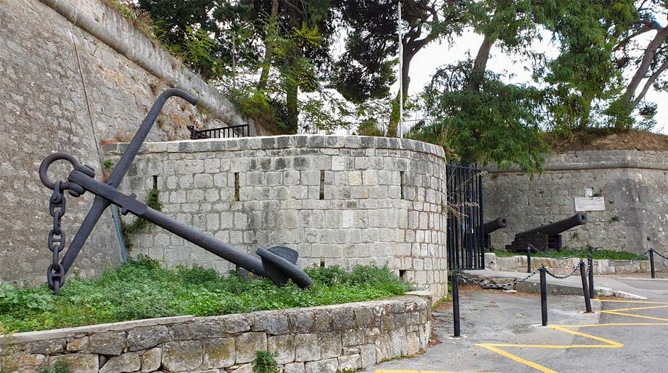 The entrance of the Maritime Museum in Split