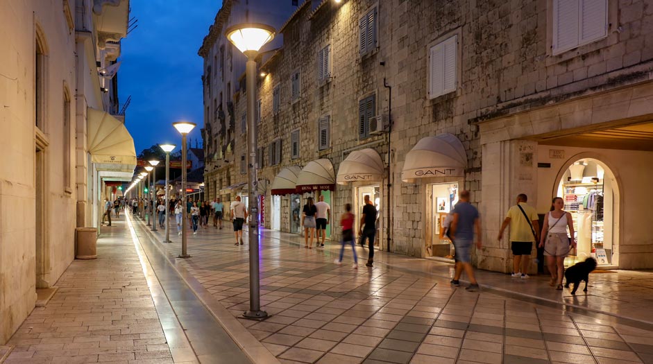 Marmontova ulica, Split Croatia