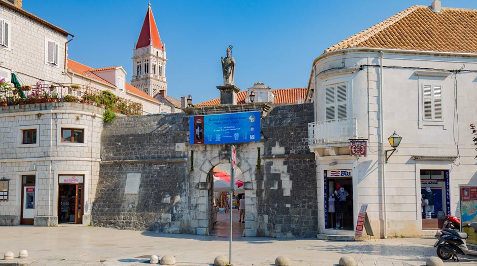 The northern gate of Trogir