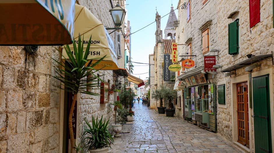 Ulica Blaženog Augustina Kažotića, Trogir, Croatia