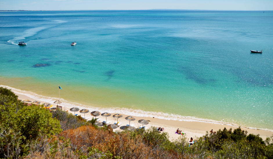 Beach in Arrabida, Portugal