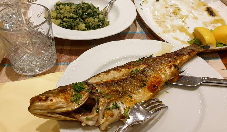 whole cooked fish