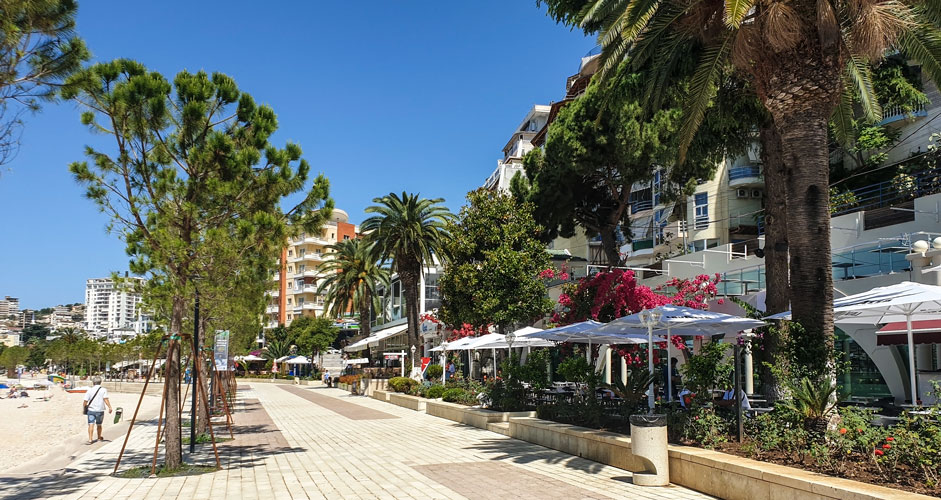 Boulevard in Saranda