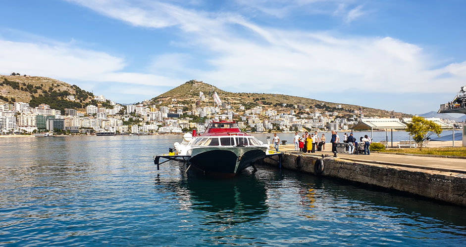 Corfu-Saranda ferry