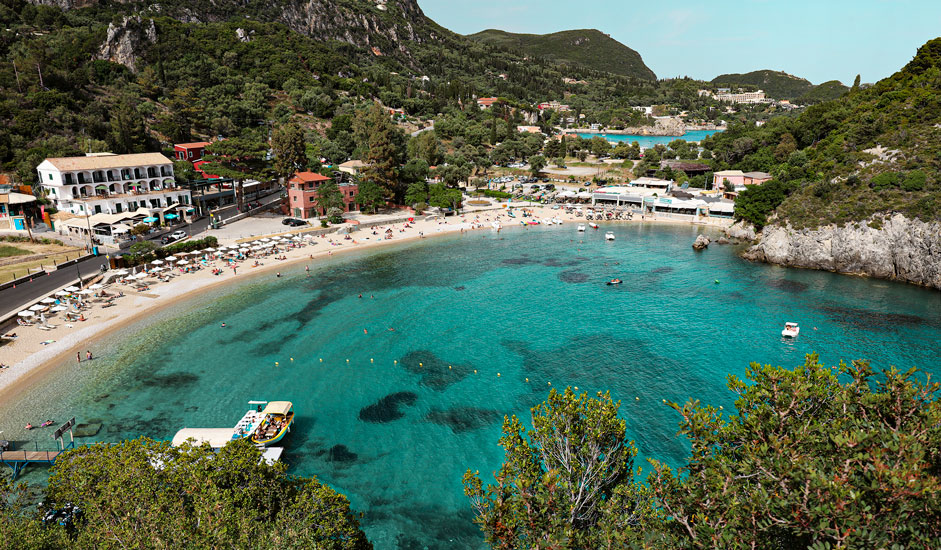 Agios Spiridon beach, Paleokastritsa, Corfu