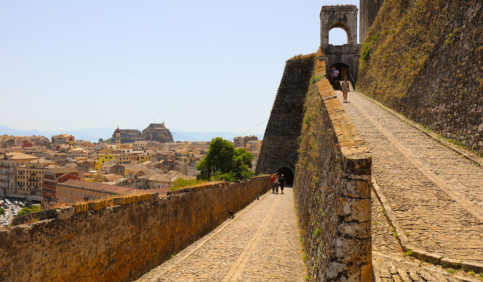 New fortress of Corfu