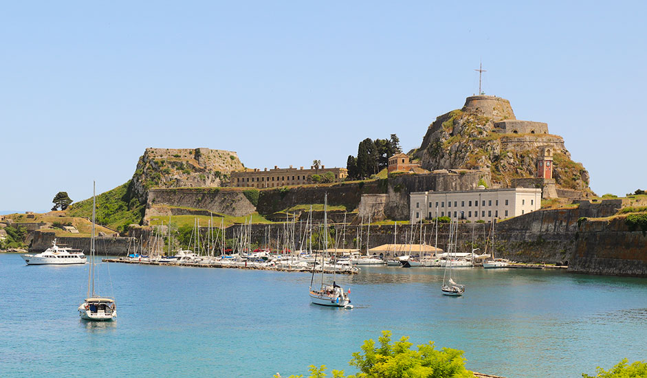 Old fortress of Corfu
