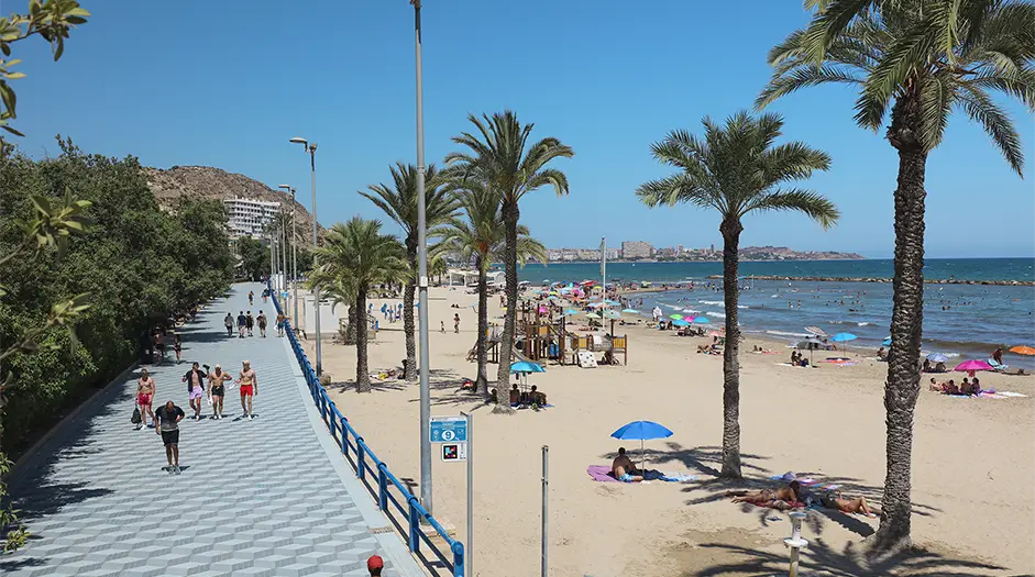 Playa del Postiguet, Alicante