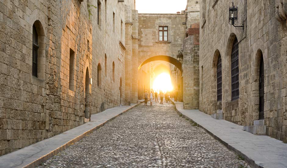 Street of the Knights