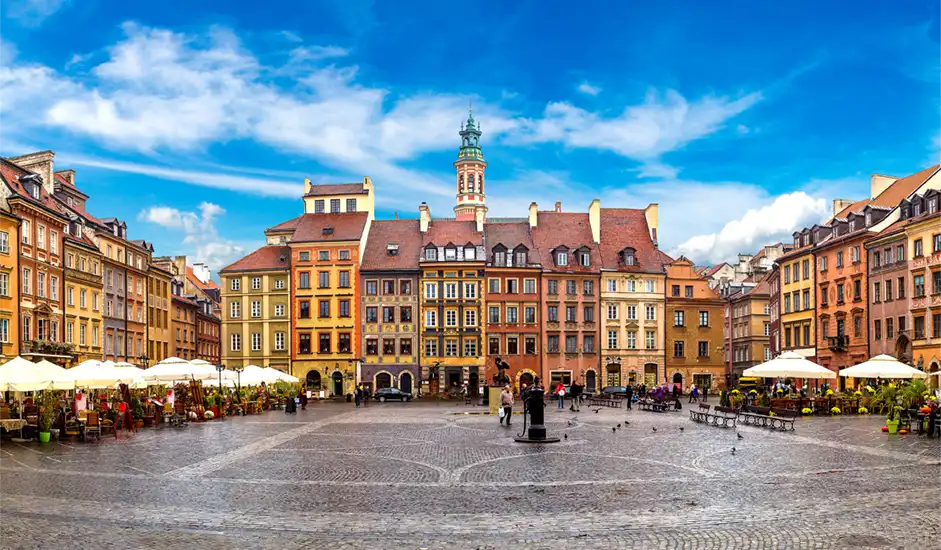 Rynek Starego Miasta - Warsaw, Poland